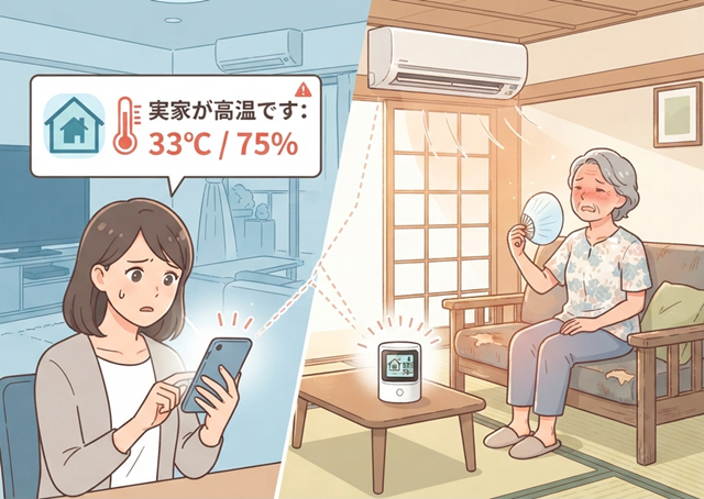 実家の親の熱中症対策｜室温見守りで防ぐ方法【管理栄養士の実体験】