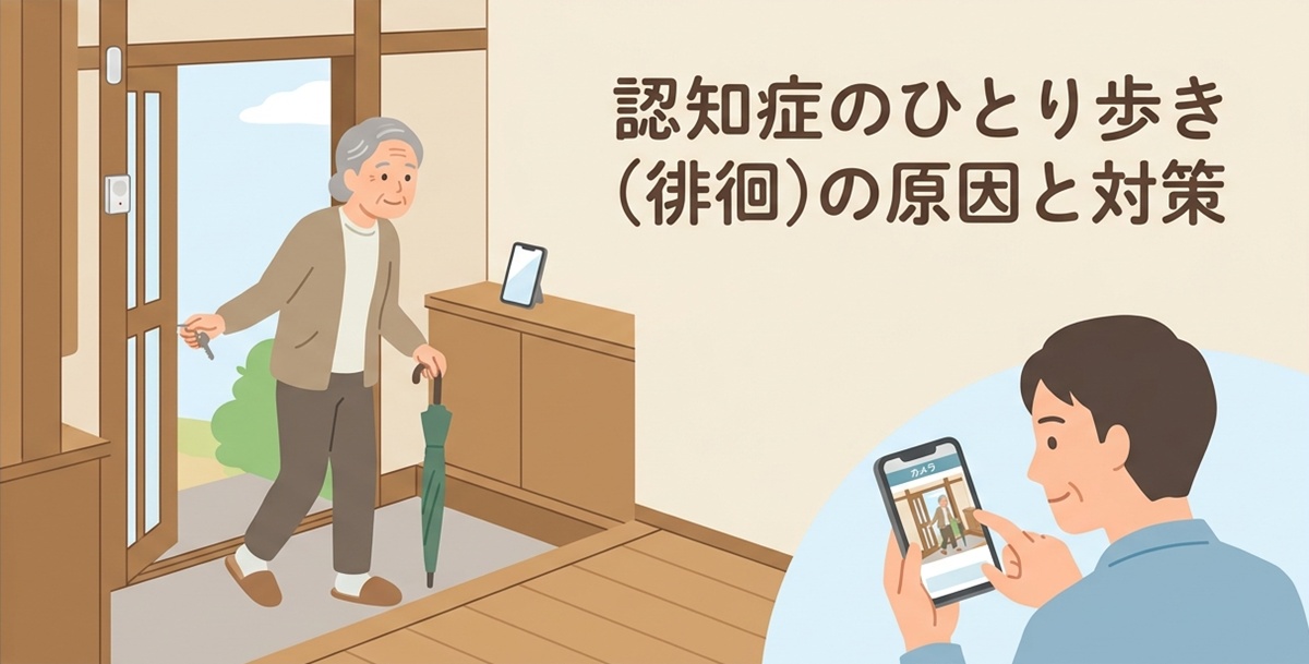 認知症のひとり歩き（徘徊）の原因と対策｜家族だけで抱え込まない対応と備えの仕組み